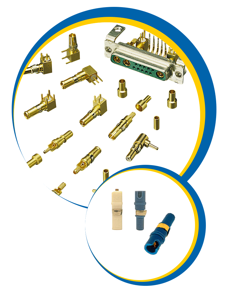 Manufacturer of power contact and coax insert